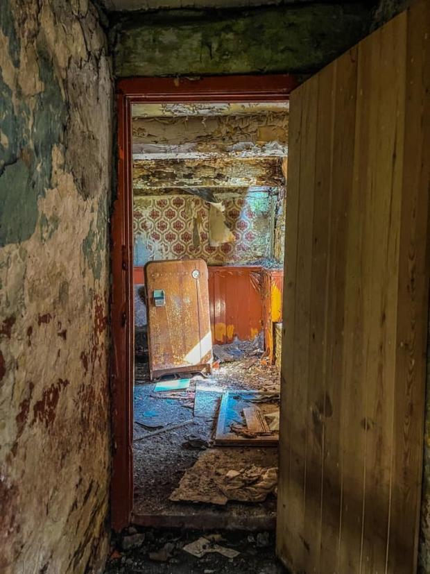 South Wales Argus: Abandoned: A forgotten fridge near Tredegar. Picture: Jason Owen Gray